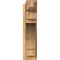 Ekena Millwork Merced Rough Sawn Craftsman Outlooker, Western Red Cedar, 6"W x 24"D x 24"H OUT06X24X24MRC04RWR - alternate 2